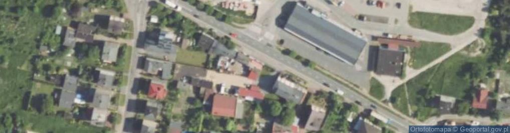 Zdjęcie satelitarne WAXBUD - Dachy Materiały Budowlane Fotowoltaika