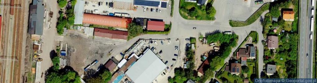 Zdjęcie satelitarne Wiślanka