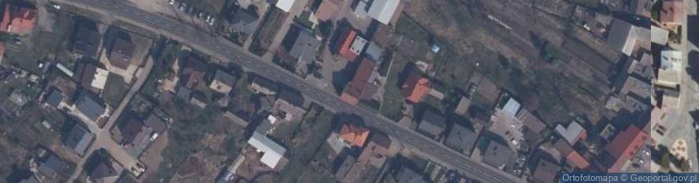 Zdjęcie satelitarne Woodrive - tartak internetowy