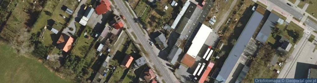 Zdjęcie satelitarne Zakład i Sklep Stolarski Kornik