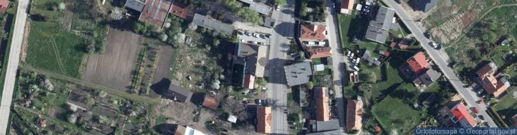 Zdjęcie satelitarne 1 Przedsiębiorstwo Usługowo Handlowe Bud Rem Amza 2 Bamaz System Przedsiębiorstwo Produkcyjno Handlowe