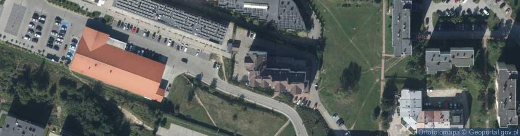 Zdjęcie satelitarne 1.Przedsiębiorstwo Wielobranżowe Martex 2.Mariusz Liwocha Wspólnik Spółki Cywilnej Carlo Velli Liwocha i Bednarski