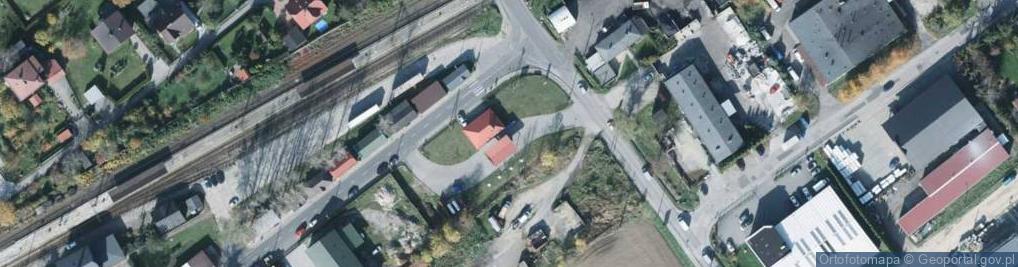 Zdjęcie satelitarne A.Usługi Remontowo-Budowlane , B.Przedsiębiorstwo Usług Geodezyjno-Budowlanych Agrobiw Puzik Jan