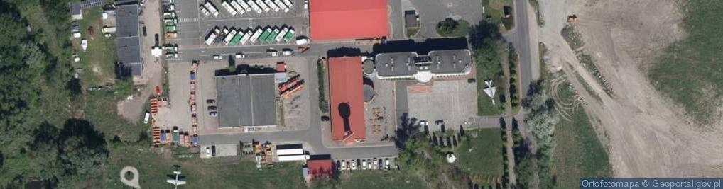 Zdjęcie satelitarne Adam Bisek Przedsiębiorstwo Wielobranżowe-Bisek