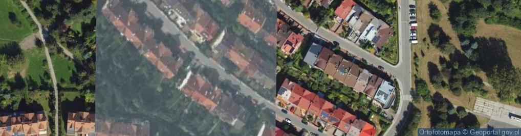 Zdjęcie satelitarne Adam Ogrodowczyk Przedsiębiorstwo-Usługowo-Handlowe Adbud
