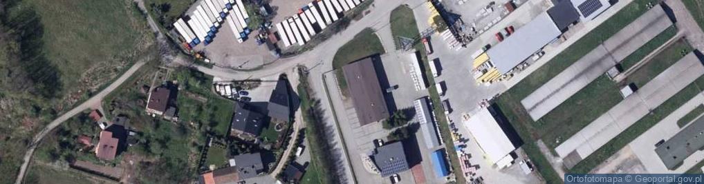 Zdjęcie satelitarne Agencja Budowlano-Handlowa Dom Bronisława Seredyńska