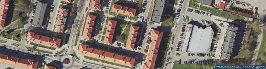 Zdjęcie satelitarne Aleksander Kwek - Działalność Gospodarcza