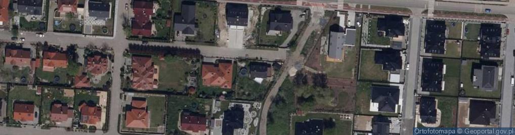 Zdjęcie satelitarne Aleksandra Kulbas-Leśniak Pracownia Projektowa Aforma