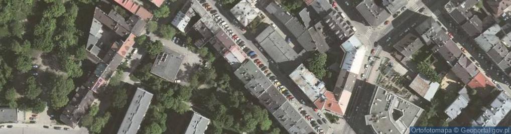 Zdjęcie satelitarne Andrzej Bzowski Nowina Zarządzanie i Administracja Obsługa Budownictwa