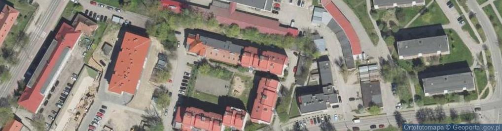 Zdjęcie satelitarne Andrzej Ejsymont Przedsiębiorstwo Usługowo-Handlowe Fasada