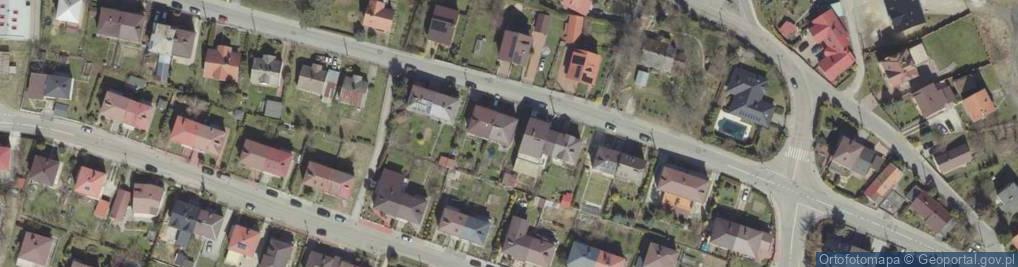 Zdjęcie satelitarne Andrzej Gajek 1.Przedsiębiorstwo Produkcyjno Usługowo Handlowe Arch i Bau Ecco 2.PPUH Stolbud