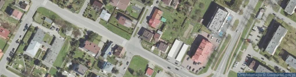 Zdjęcie satelitarne Andrzej Gardoń - Wspólnik Spółki Cywilnej Przedsiębiorstwo Budowlane Kamp