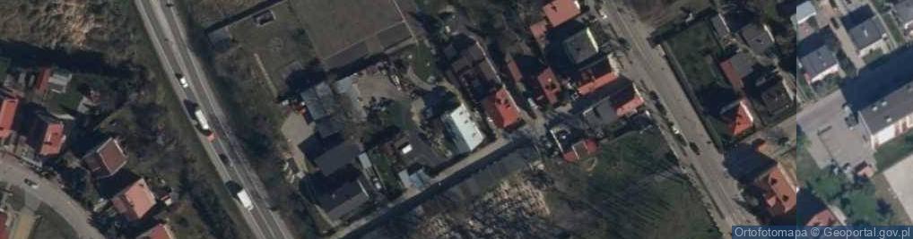 Zdjęcie satelitarne Andrzej Lewicki Firma Usług Budowlanych Dom-Bud