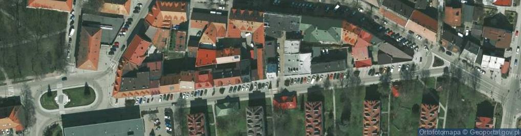 Zdjęcie satelitarne Andrzej Maruszak Centrum Usługowe Budmar