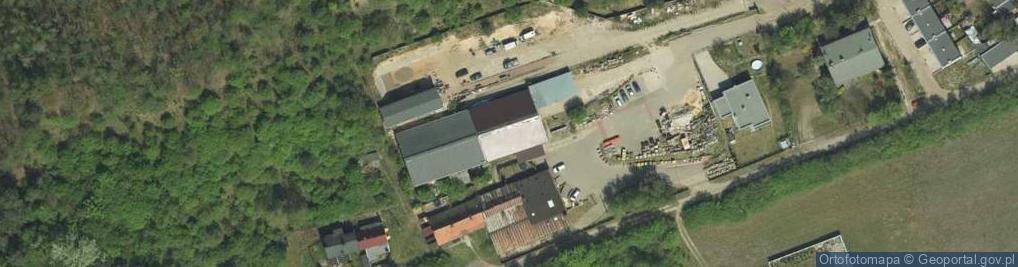 Zdjęcie satelitarne Andrzej Rybarczyk Zakład Wielobranżowy Elektrin