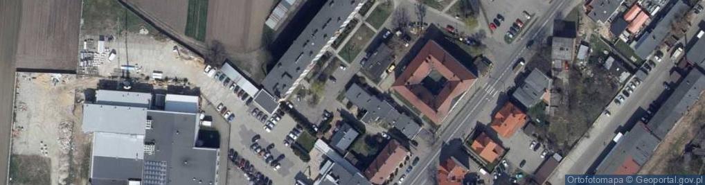 Zdjęcie satelitarne Andrzej Szablewski Zakład Posadzkarsko-Brukarski i Utrzymania Zieleni Miejskiej