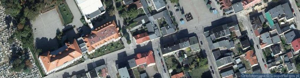 Zdjęcie satelitarne Anita Obrębska Firma Handlowo-Usługowa Skynet