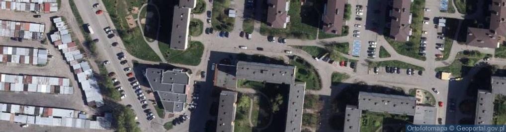 Zdjęcie satelitarne Autoryzowany Zakład Elektronicznego Dozoru Mienia