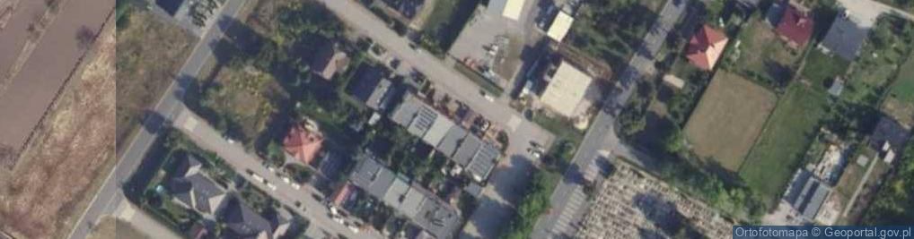 Zdjęcie satelitarne Bartosz Kusik Bartex Usługi Podnośnikiem Koszowym