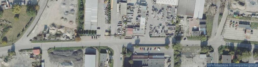 Zdjęcie satelitarne Beata Kalamarz Przedsiębiorstwo Budownictwa Drogowego i Specjalistycznego Budinstel