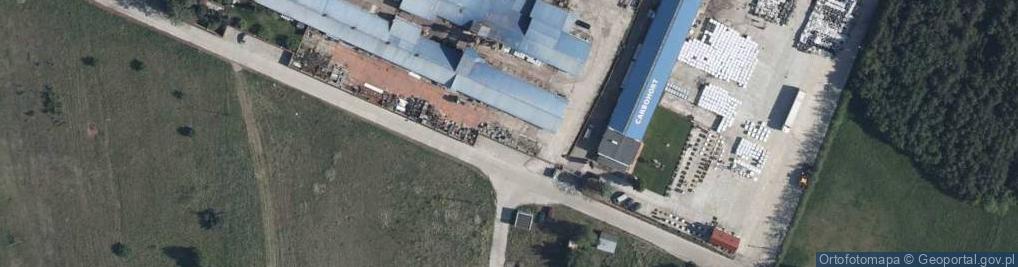 Zdjęcie satelitarne BekerFarb - Siedziba firmy - Dział Produkcyjny