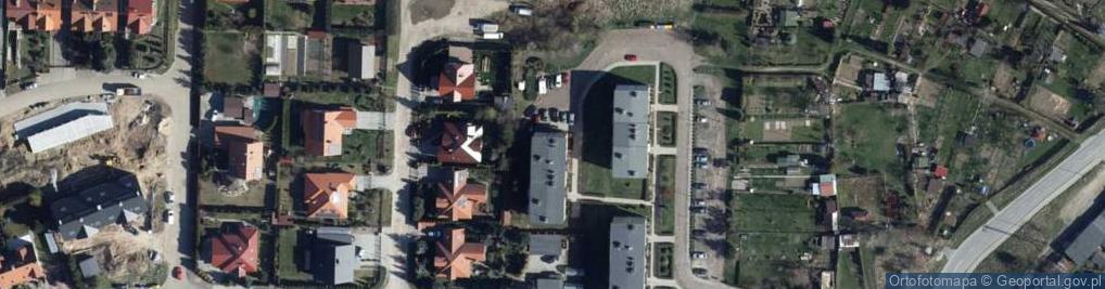 Zdjęcie satelitarne Bernard Sędziak Wspólnik Spółki Cywilnej Biuro Obsługi Inwestycji Budowlanych