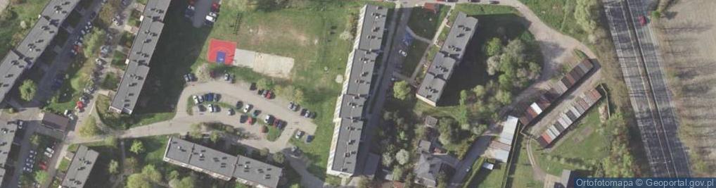 Zdjęcie satelitarne BHM 2 Górnośląskie Przedsiębiorstwo Usługowe Henryk Piwowarski Jacek Gil