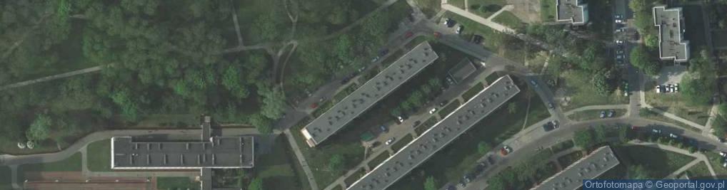 Zdjęcie satelitarne Biuro Realizacji Inwestycji Robert Noceń