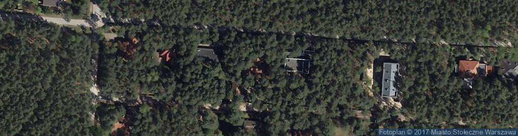 Zdjęcie satelitarne Blachówka