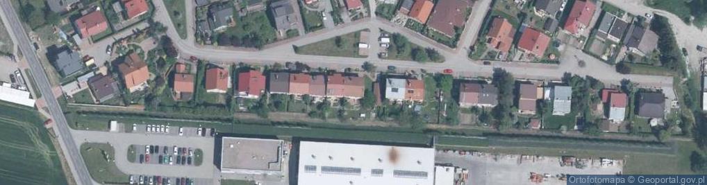 Zdjęcie satelitarne Borowski Krzysztof Roboty Ziemne
