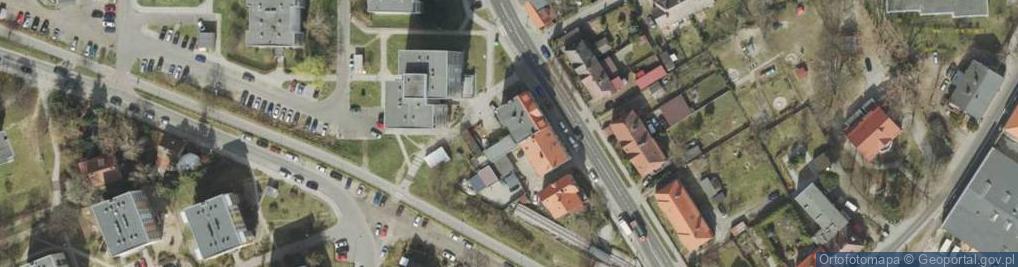 Zdjęcie satelitarne Brama Janusz Majchrzak P.w.