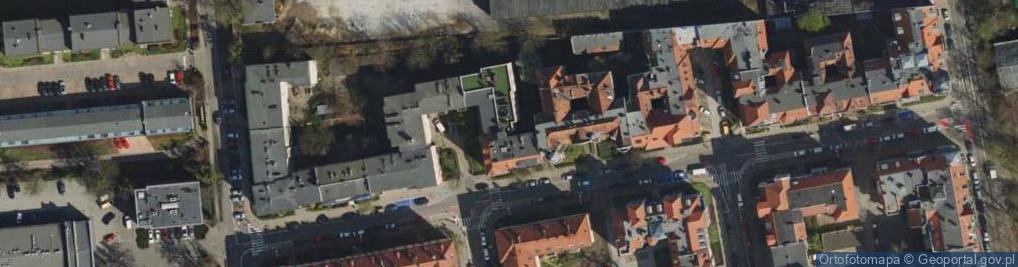 Zdjęcie satelitarne Briks Architekci Jerzy Briks