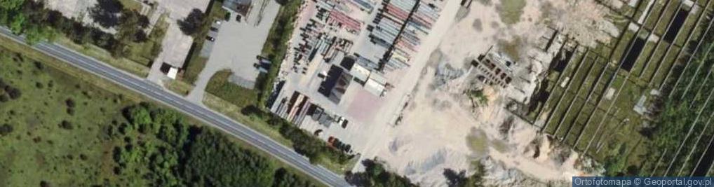 Zdjęcie satelitarne BRIX Producent Prefabrykatów Betonowych
