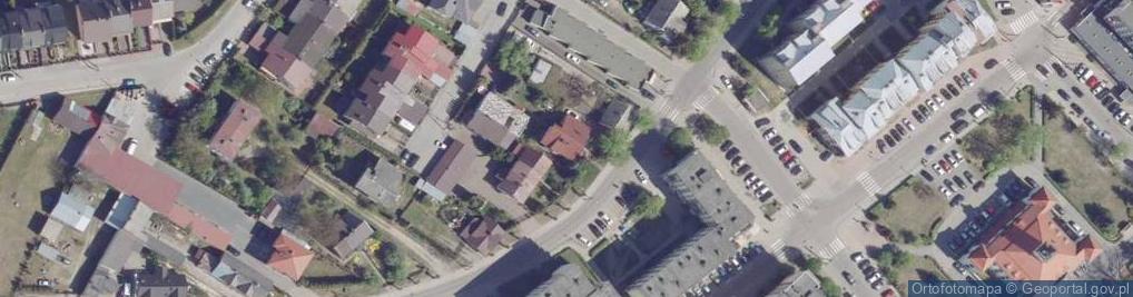 Zdjęcie satelitarne Brzostek Albert Zakład Ogólnobudowlany