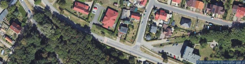 Zdjęcie satelitarne Bud-Cad Piotr Woźniak