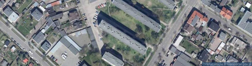Zdjęcie satelitarne Bud-Mar Prywatne Przedsiębiorstwo Robót Budowlanych - Marcin Lewandowski