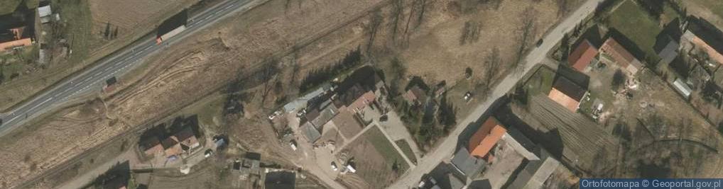 Zdjęcie satelitarne Budekom Sylwester Hempel , Sklep Spożywczo-Przemysłowy Sylwester Hempel
