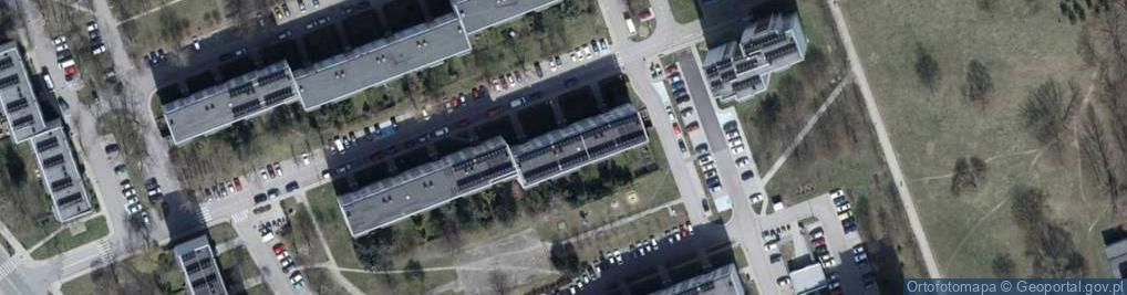 Zdjęcie satelitarne Budokomplex Przedsiębiorstwo Produkcyjno Handlowo Usługowe
