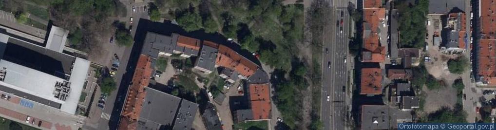 Zdjęcie satelitarne Budopol Legnica