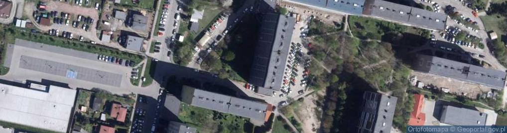Zdjęcie satelitarne Budorem. Pawlak M.
