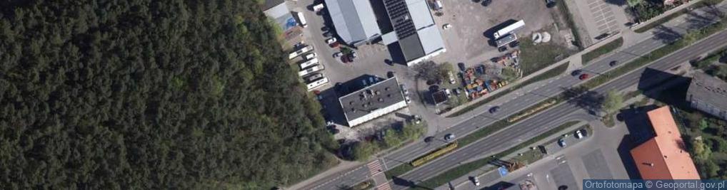 Zdjęcie satelitarne Budowlana O Bydgoszcz