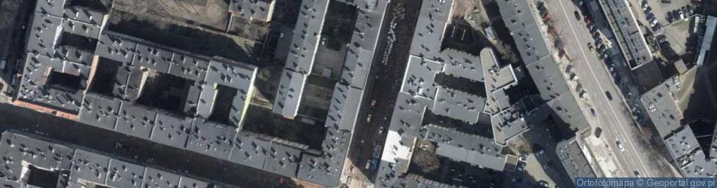 Zdjęcie satelitarne Budownictwo Ogólne Handel-Usługi Iwona Wielowieyska