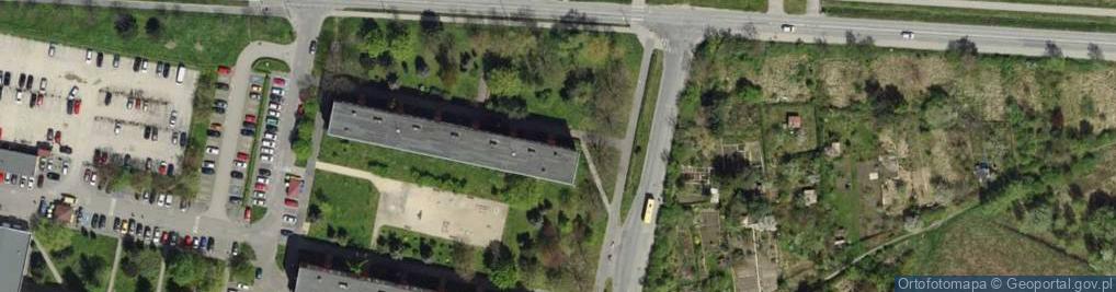 Zdjęcie satelitarne Budownictwo Ogólne Roboty Drogowe i Instalacyjne
