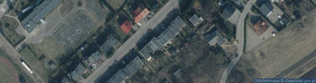 Zdjęcie satelitarne Budownictwo Ogólne-Usługi Wojciech Warachowski