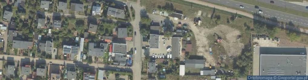 Zdjęcie satelitarne Bydgoskie Przedsiębiorstwo Robót Telekomunikacyjnych