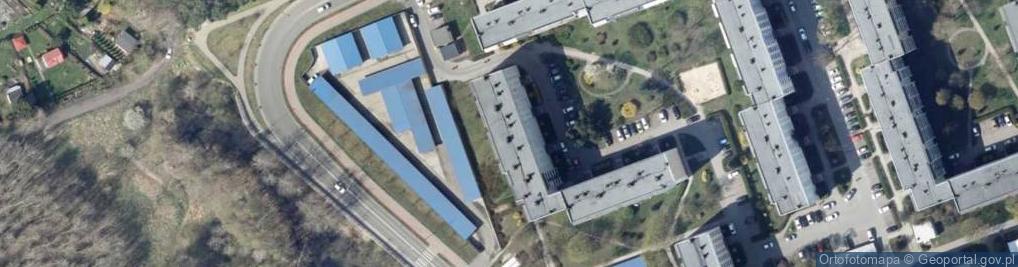 Zdjęcie satelitarne Centrum Dekoracji Wnętrz Enitor