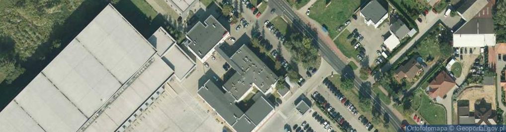 Zdjęcie satelitarne Centrum Wynajmu Nieruchomości