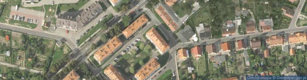 Zdjęcie satelitarne Dach-Bud Komarnicki Paweł