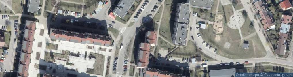Zdjęcie satelitarne Dach-Kar Zakład Ogólnobudowlany Łukasz Budziałowski