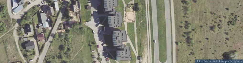 Zdjęcie satelitarne Dach Lux Przedsiębiorstwo Usług Budowlanych